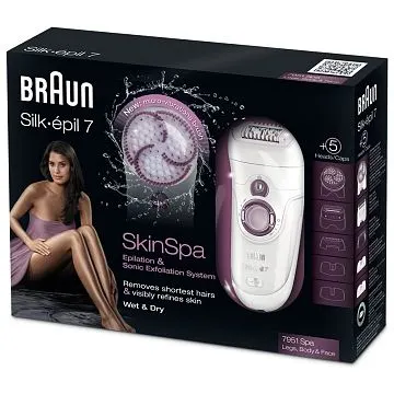 avis épilateur électrique Braun Silk-Epil 7 7951 Skin Spa
