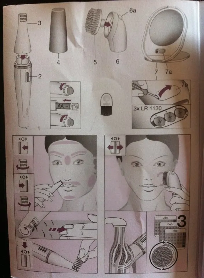 avis epilateur visage braun face 810