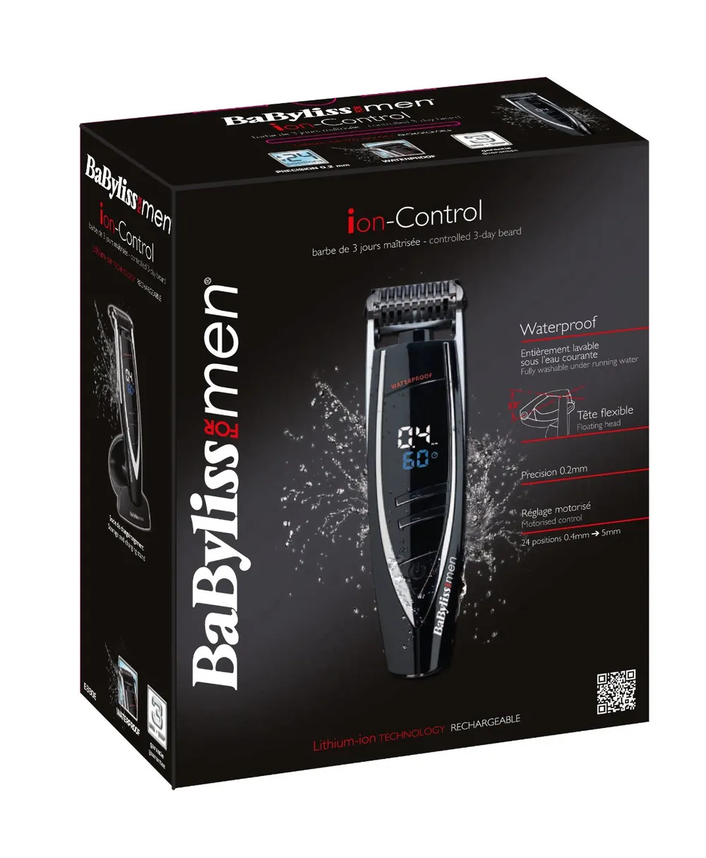 babyliss e880e i-control tondeuse barbe