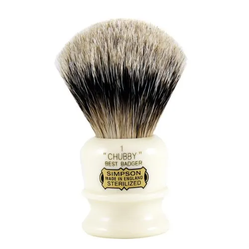 blaireau de rasage simpson chubby