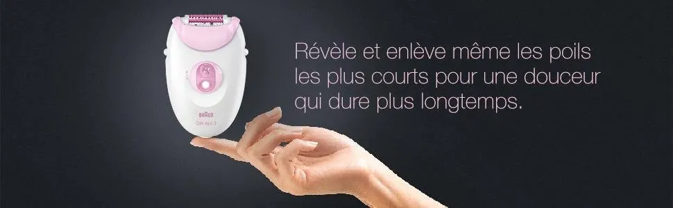 epilateur electrique pas cher braun silk epil 3 3270