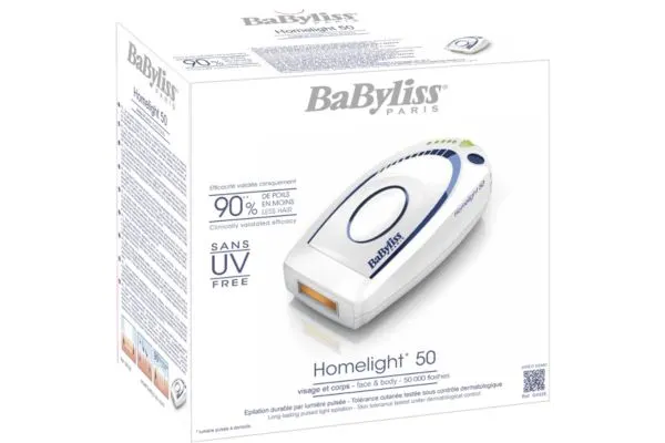 epilateur lumiere pulsee babyliss homelight g932 avis test