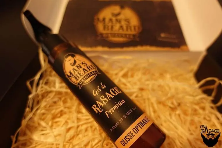 gel de rasage man's beard