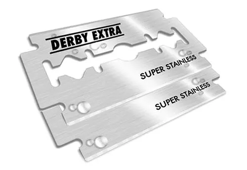 lames de rasoir double edge derby extra