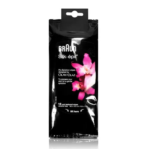 lingettes épilation braun silk epil olay olaz
