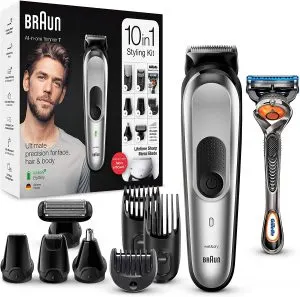 promo Tondeuse cheveux et corps Braun Series 7 MGK7220