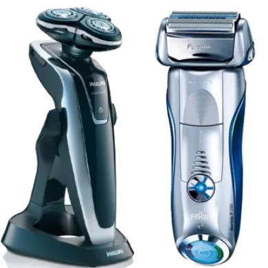 rasoir electrique braun ou philips