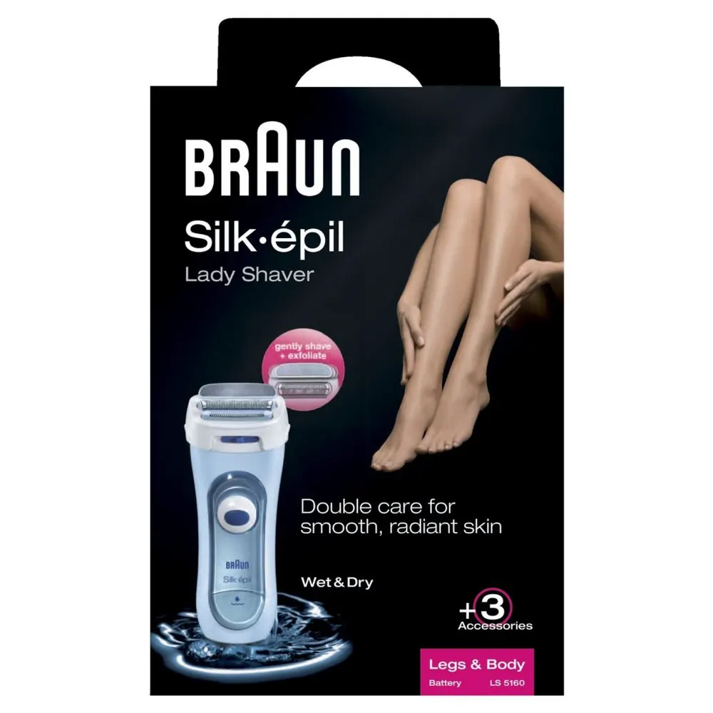 rasoir électrique femme braun silk epil 5160 wd