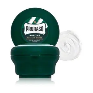 savon à barbe proraso menthol eucalyptus