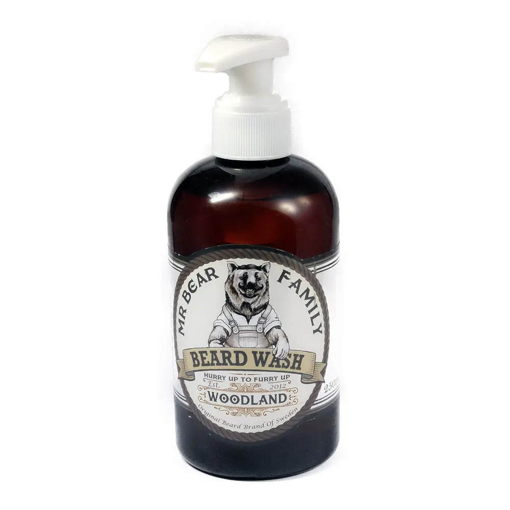 shampoing barbe mr bear family woodland